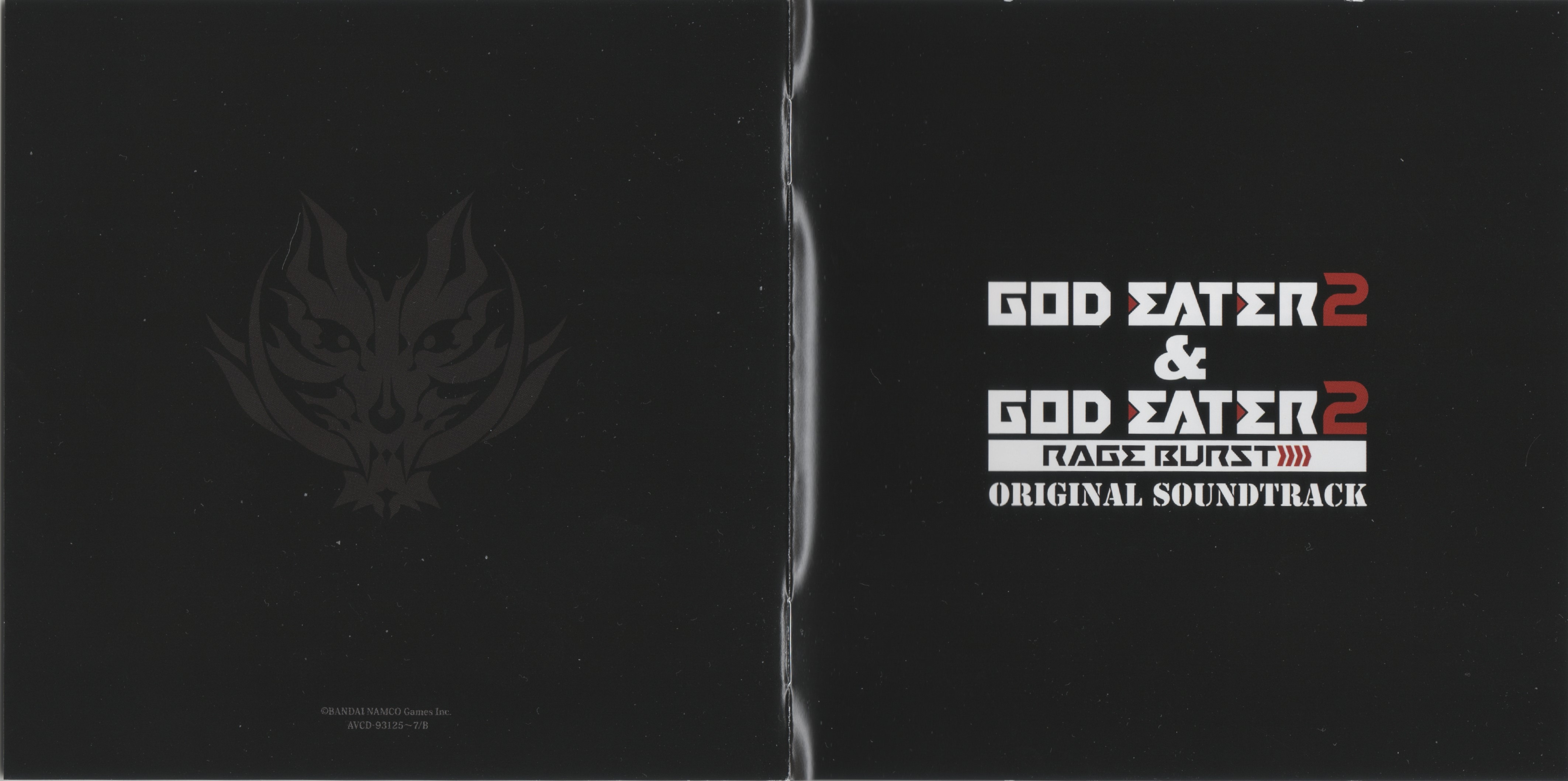GOD EATER2 & RAGE BURST サウンドトラック　CD＋DVD GOD EATER 2 & GOD EATER 2 RAGE BURST ORIGINAL SOUNDTRACK